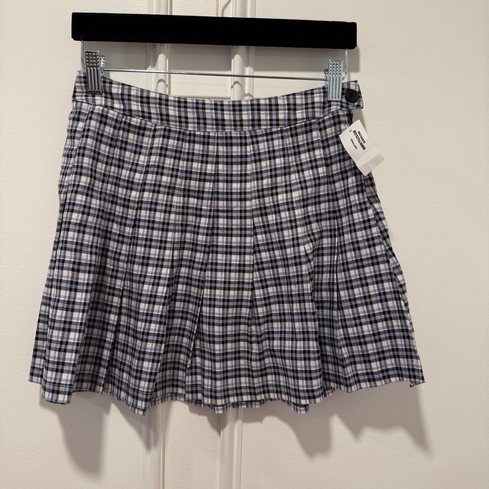 Full Tilt Plaid Pleated Skirt Size S NWT